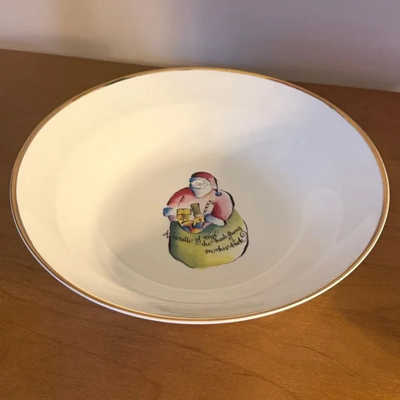 Rosanna Holiday Serving Dish the Night Before Christmas. - Picture 8 of 8